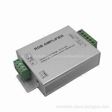 Constant Current RGB Amplifier, 12-48V/12.6-50.4W, 3-channel Output